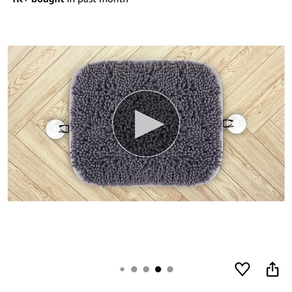 Gray Dog Feeding Foraging Play Snuffle Sniff Mat - Picture 7 of 10